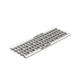 Решетка чугунная ячеистая Aquastok Norma DN150 C250 31523С 500х197х21 мм