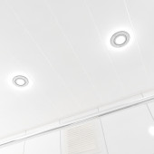 Потолок реечный Cesal 3306 Белый матовый Profi 150х4000х0,3 мм