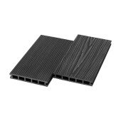 Террасная доска из ДПК UnoDeck Ultra Графит-30 4000х150х24 мм