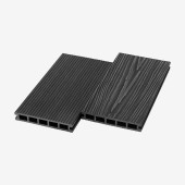 Террасная доска из ДПК UnoDeck Ultra Графит 6000х150х24 мм